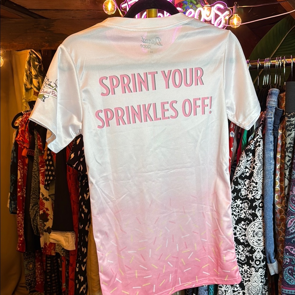 Women's Pink T-Shirt - Picture 3 of 4